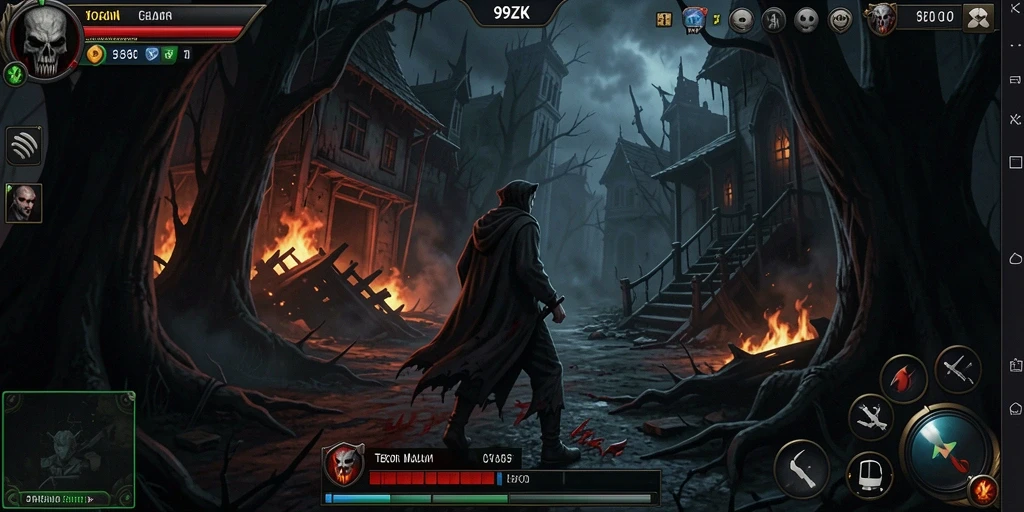 Gameplay menegangkan dengan atmosfer horor yang intens.