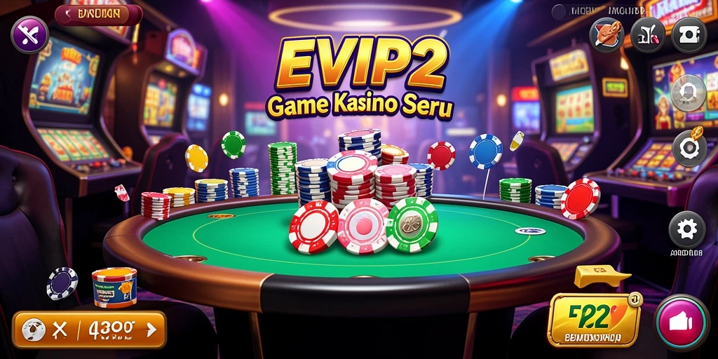 Tampilan menarik dari gameplay Kasino EVIP2 yang seru.