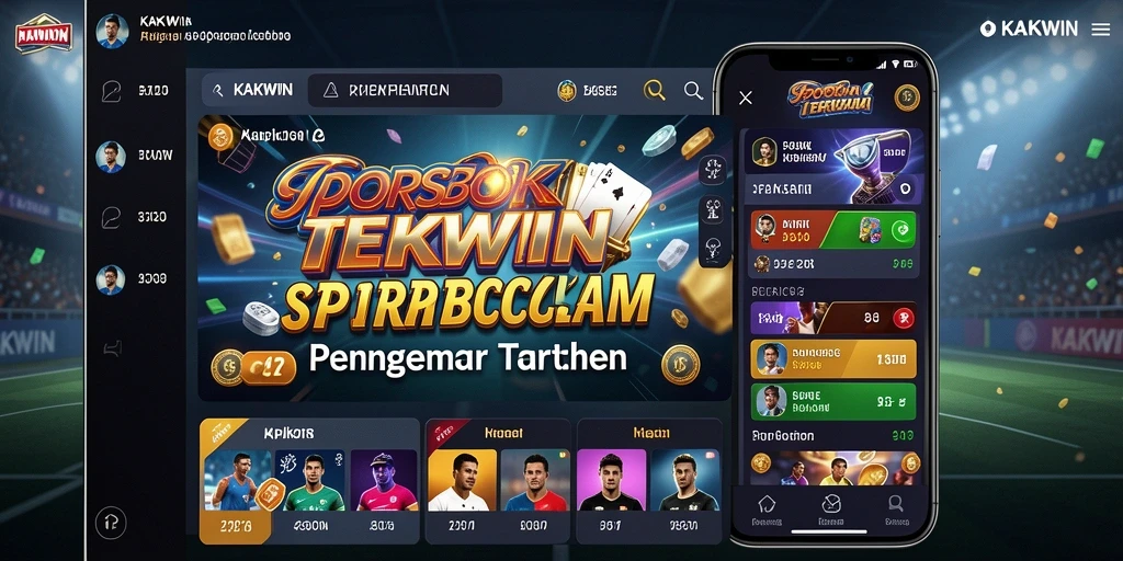 Tampilan gameplay KAKWIN yang menarik dan interaktif di Sportsbook.