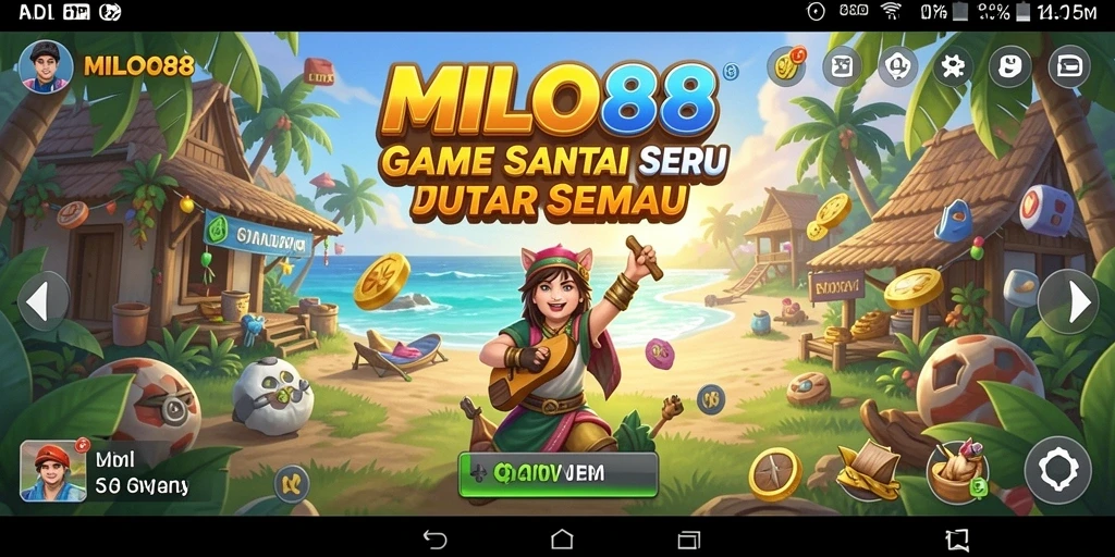Tangkapan layar gameplay unggulan dari MILO88 yang menampilkan keseruan.