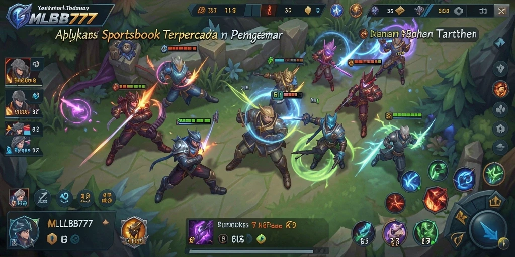Tampilan gameplay Sportsbook MLBB777 yang menarik dan interaktif.