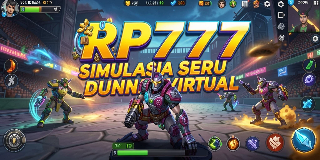 Tangkapan layar gameplay RP777 menampilkan aksi simulasi yang mendalam dan menarik.