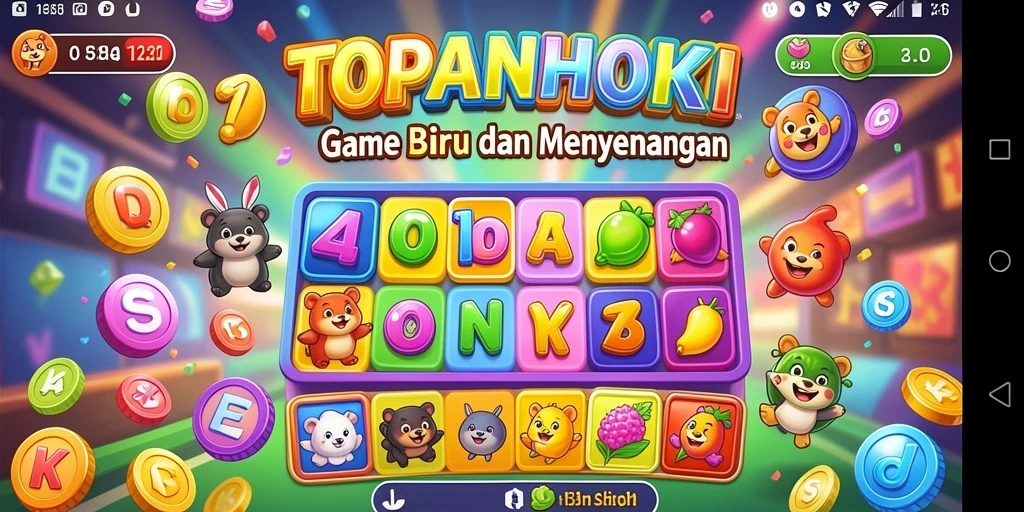 Screenshot gameplay TOPANHOKI menampilkan keseruan permainan Bingo.